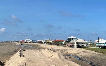 Hurricane Francine assessment of Grand Isle