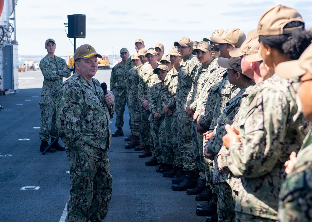 CNP Visits Makin Island