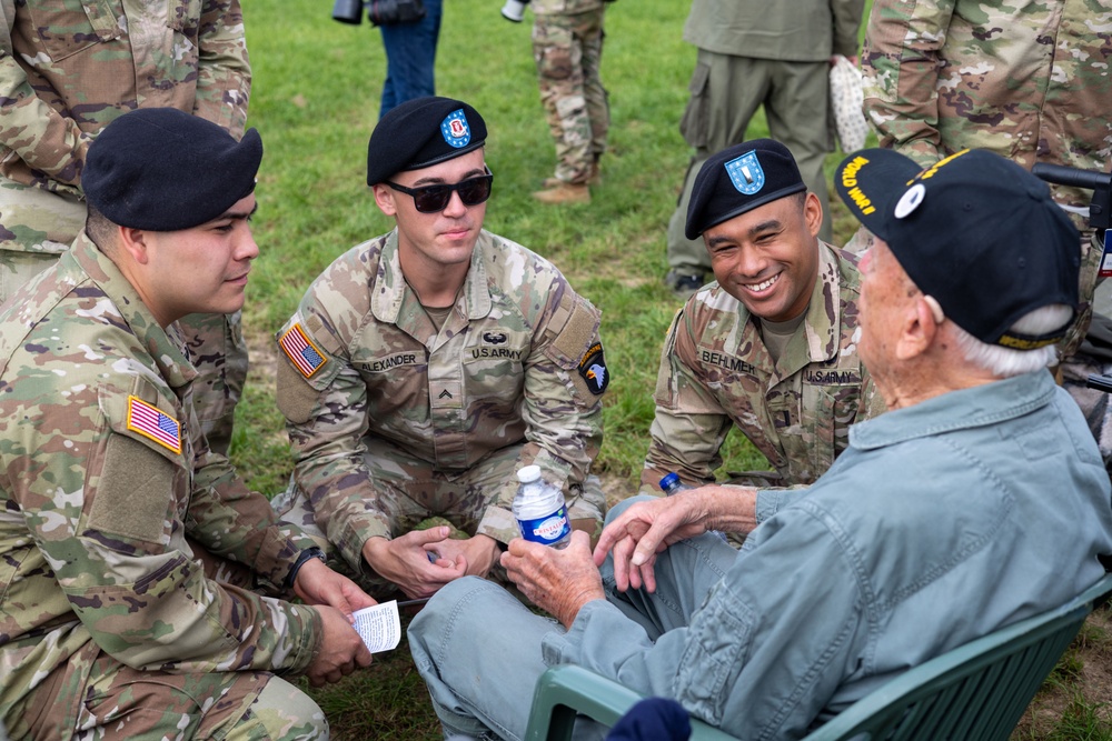 Operation Market Garden 80th Anniversary: Round Canopy Parachuting Team Jump