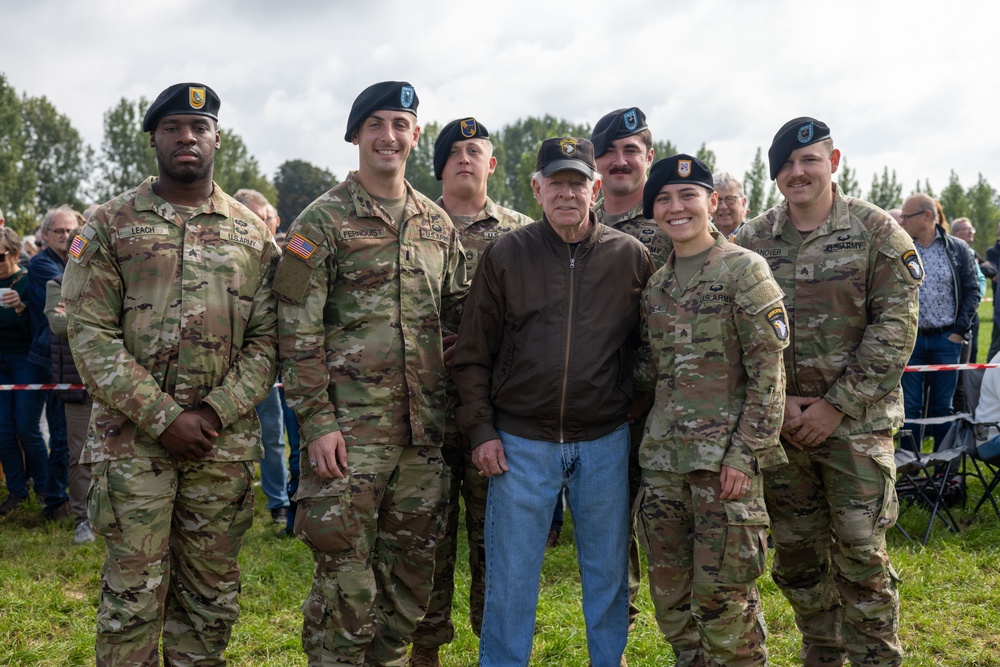 Operation Market Garden 80th Anniversary: Round Canopy Parachuting Team Jump