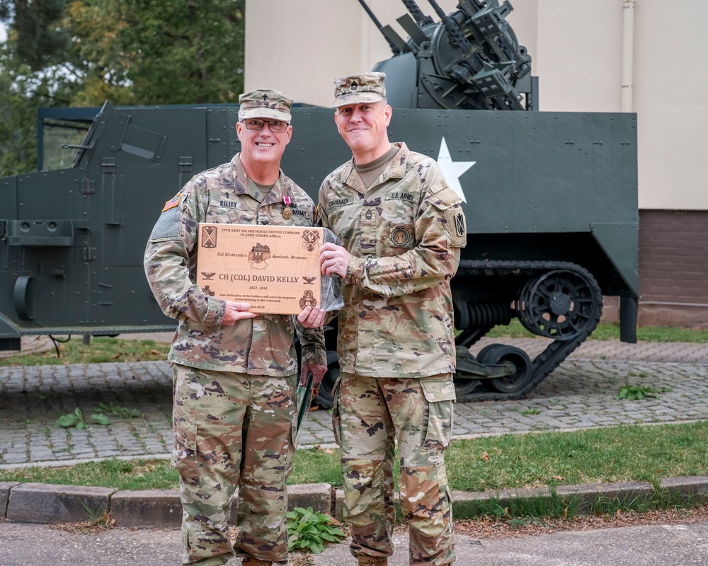 10th AAMDC Chaplain Col. David Kelley Farewell Ceremony