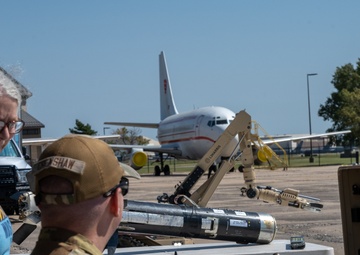 Airmen showcase equipment at Play on a Plane