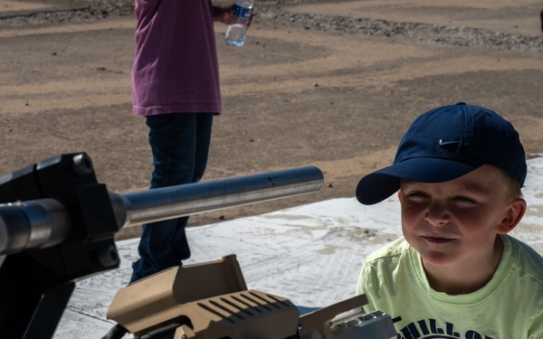 Airmen showcase equipment at Play on a Plane