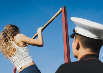 Marines at Olentangy High School