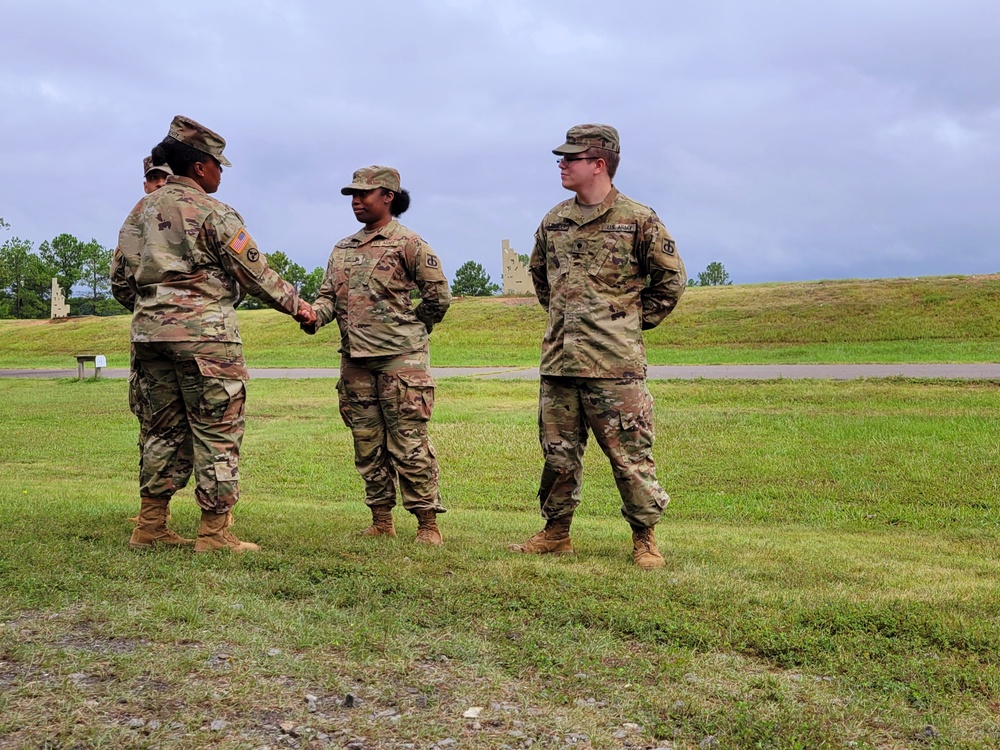 Brig. Gen. Seaberry visits soldiers