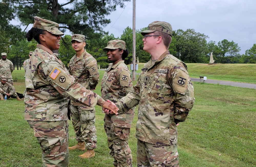 Brig. Gen. Seaberry visits soldiers