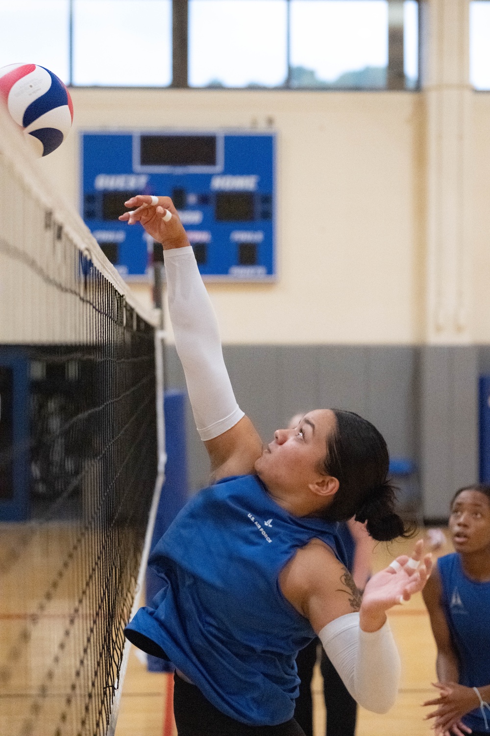 DAF volleyball team prepares for upcoming season