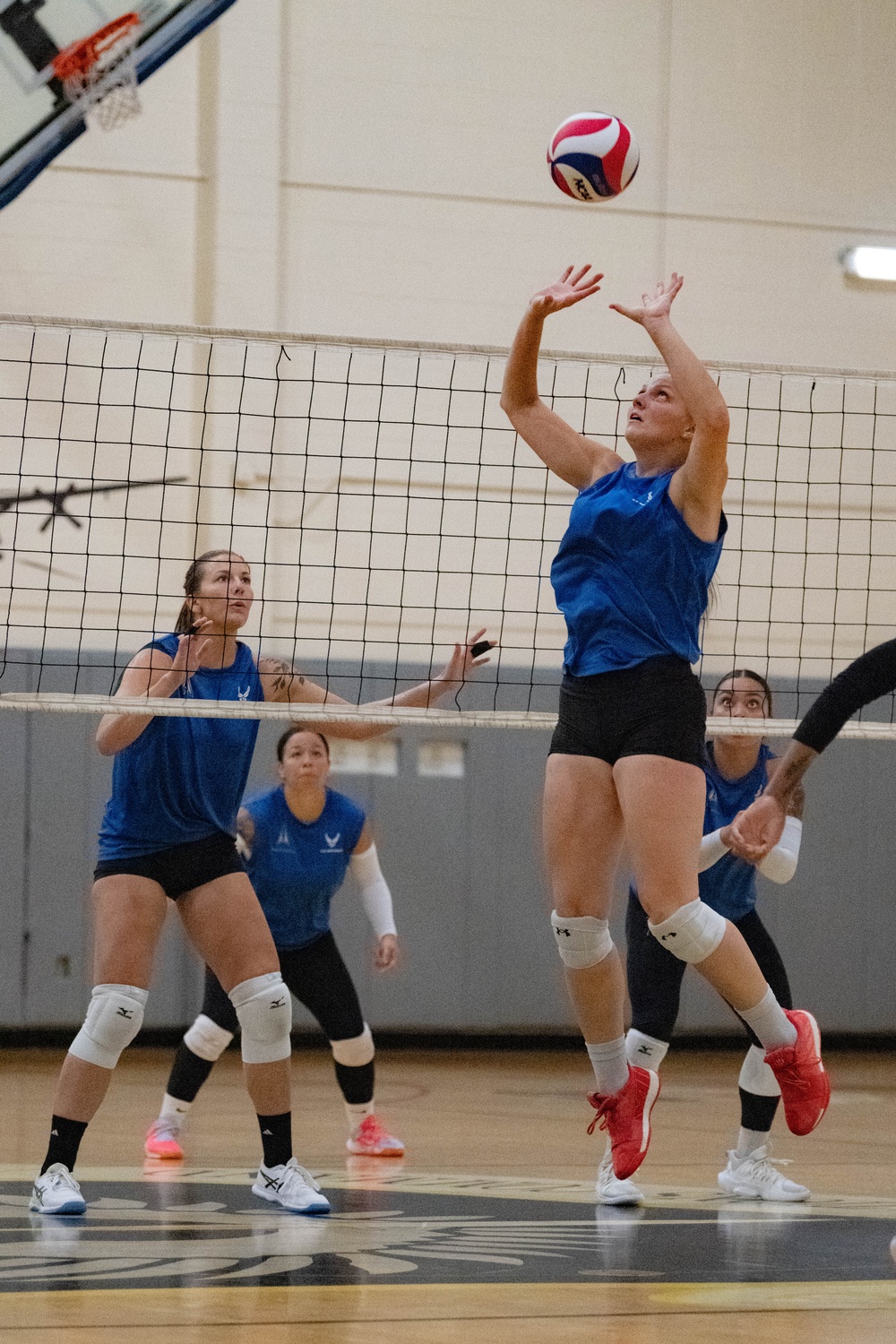 DAF volleyball team prepares for upcoming season