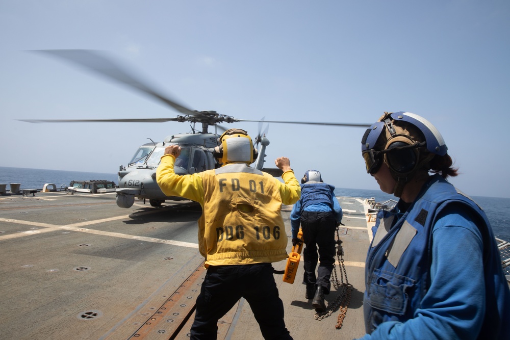 Stockdale conducts routine operations