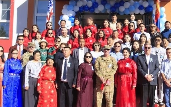 USACE completes handover of newly constructed kindergarten building in Mongolia