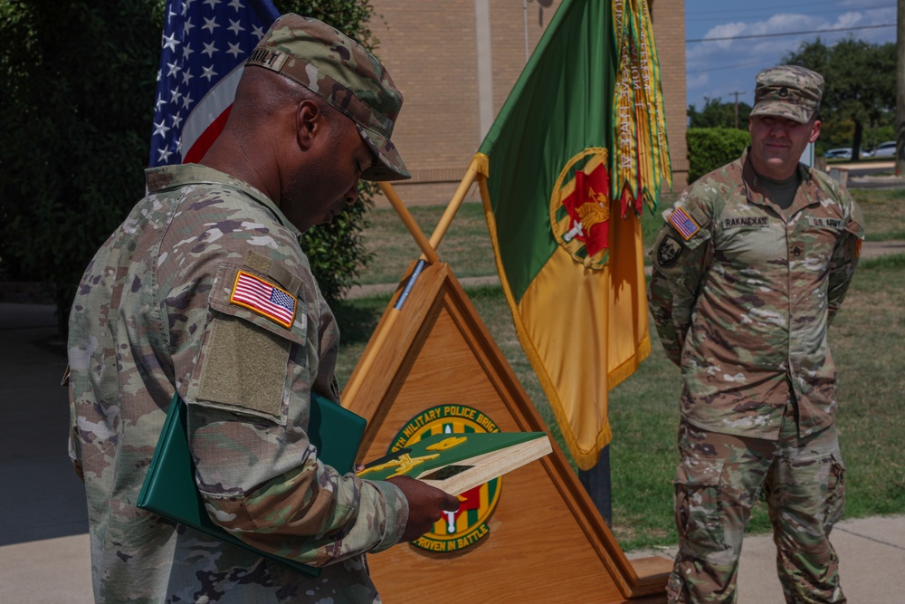 Staff Sgt. Steven Rakauckas Retirement Ceremony