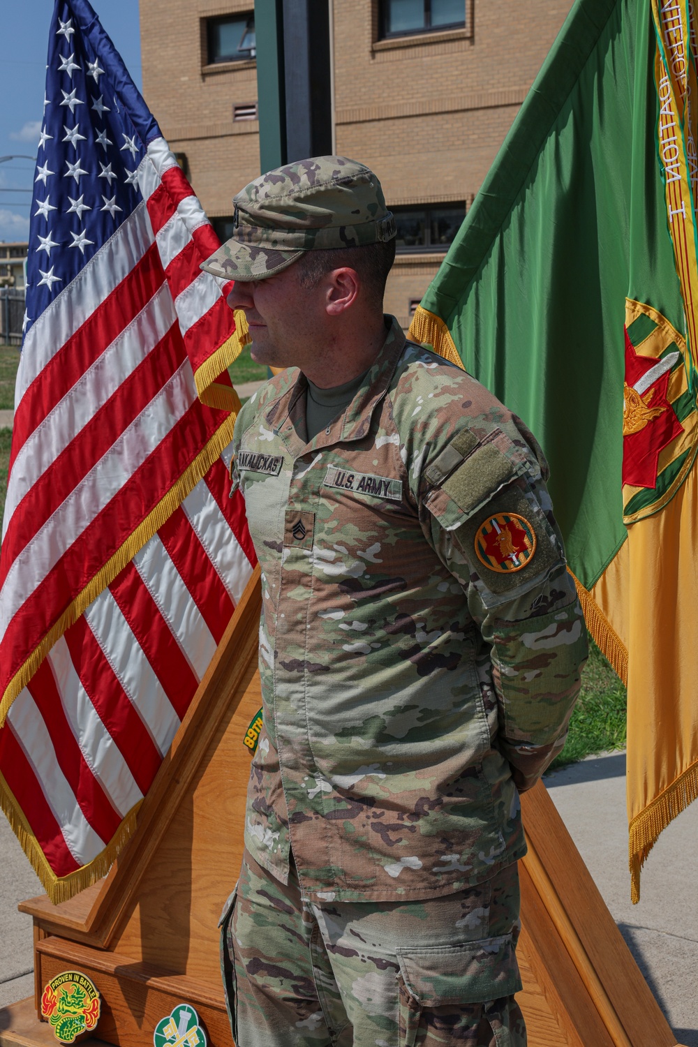 Staff Sgt. Steven Rakauckas Retirement Ceremony