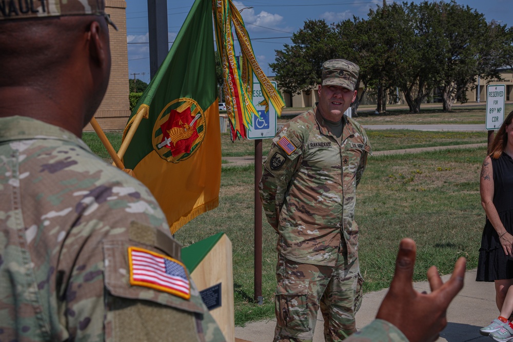 Staff Sgt. Steven Rakauckas Retirement Ceremony