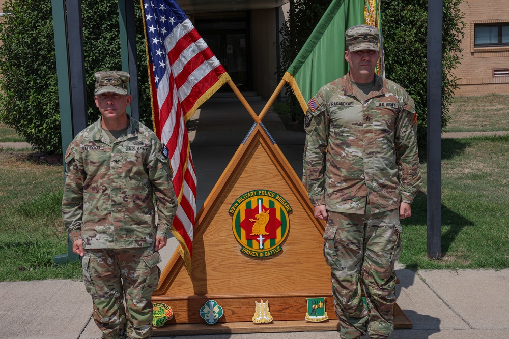 Staff Sgt. Steven Rakauckas Retirement Ceremony