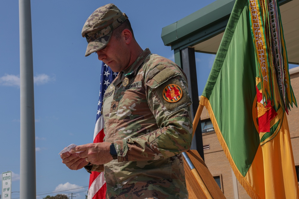 Staff Sgt. Steven Rakauckas Retirement Ceremony