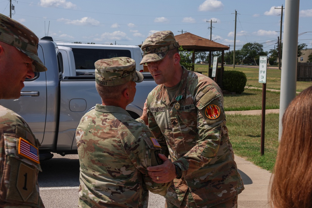 Staff Sgt. Steven Rakauckas Retirement Ceremony