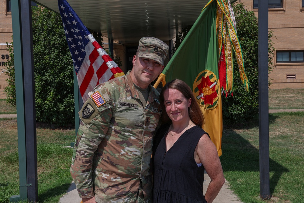 Staff Sgt. Steven Rakauckas Retirement Ceremony