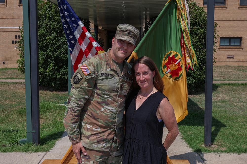 Staff Sgt. Steven Rakauckas Retirement Ceremony