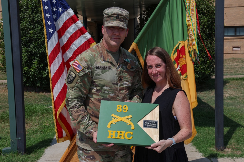 Staff Sgt. Steven Rakauckas Retirement Ceremony