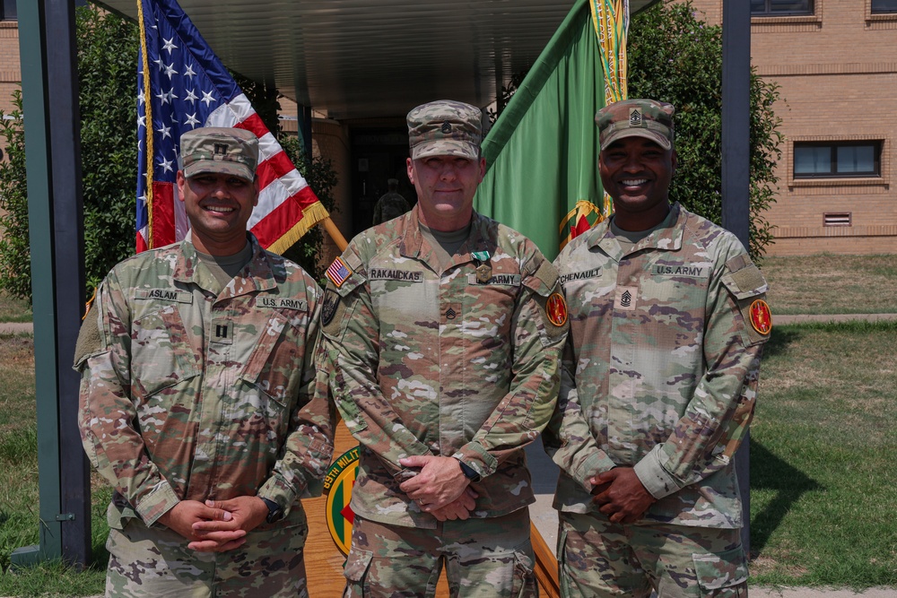 Staff Sgt. Steven Rakauckas Retirement Ceremony