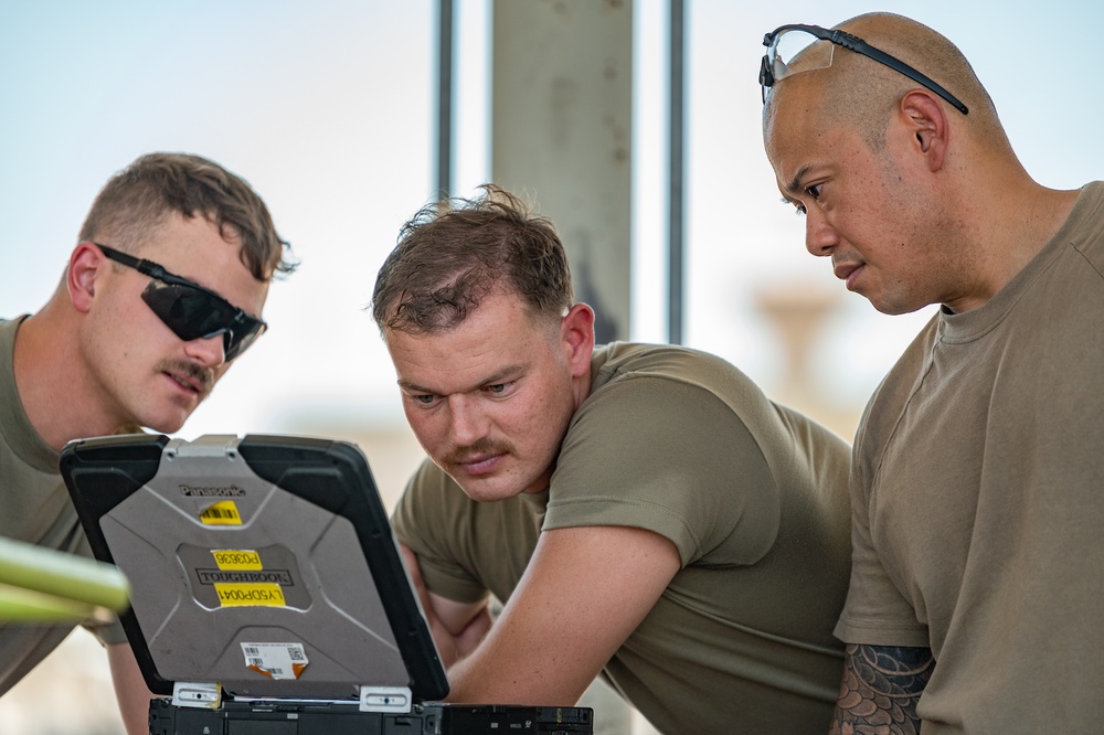 Heat, Dust, and Sweat: How Reserve Airmen Maintainers Power through the Arizona Sun