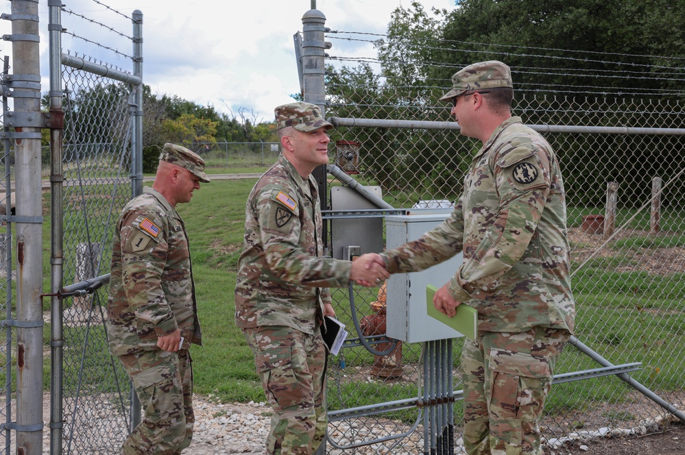 Command Sgt. Maj. Shawn Klosterman Visits 89th MP Bde.