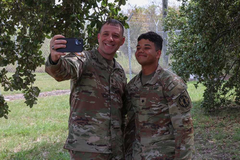 Command Sgt. Maj. Shawn Klosterman Visits 89th MP Bde.