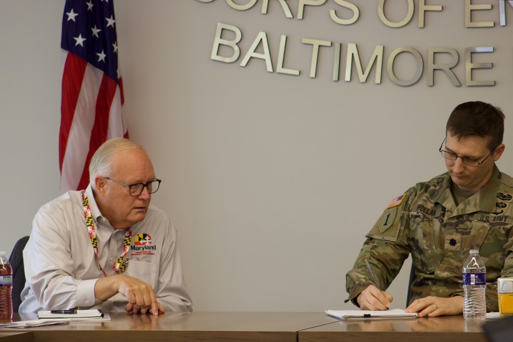 USACE and MDEM Join Forces: Strengthening Maryland's Emergency Response