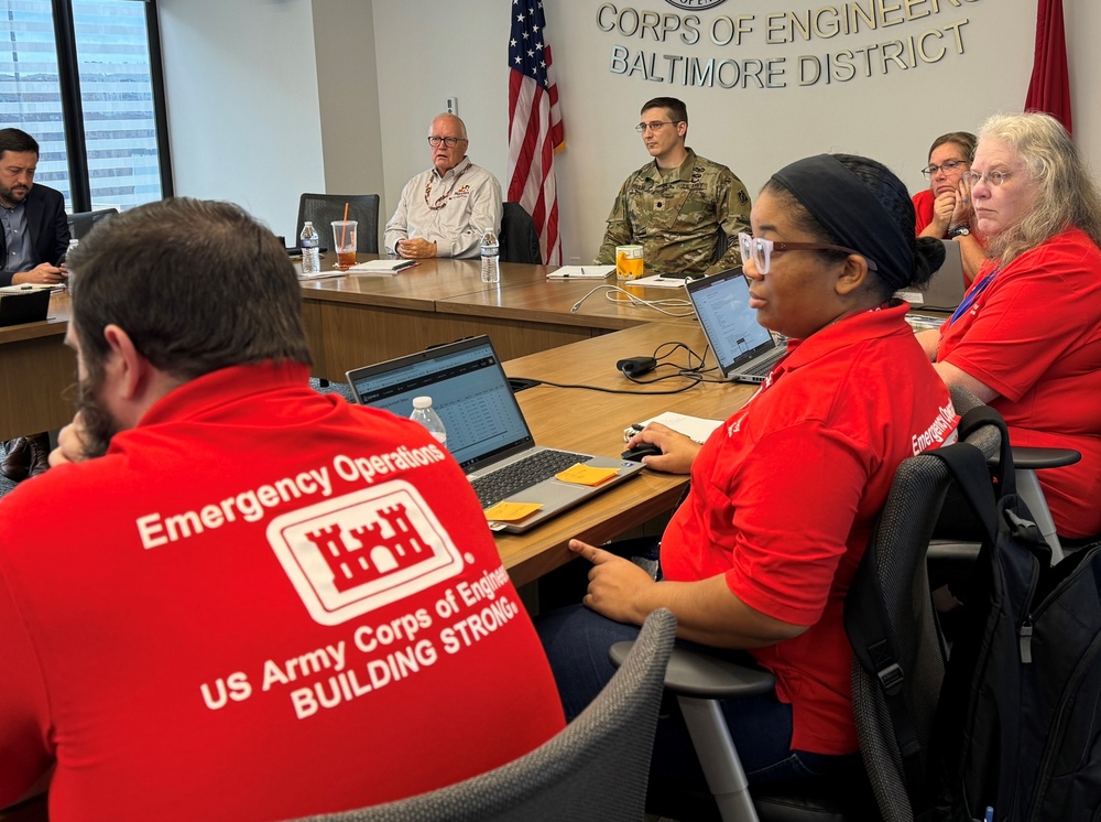 USACE and MDEM Join Forces: Strengthening Maryland's Emergency Response