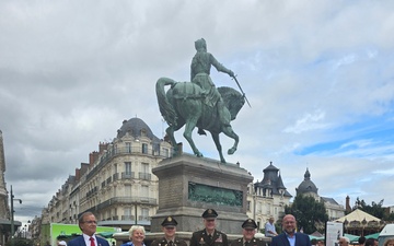 National Guard’s 35th Infantry Division command team remembers, honors 80th anniversary of liberation of Orleans, France