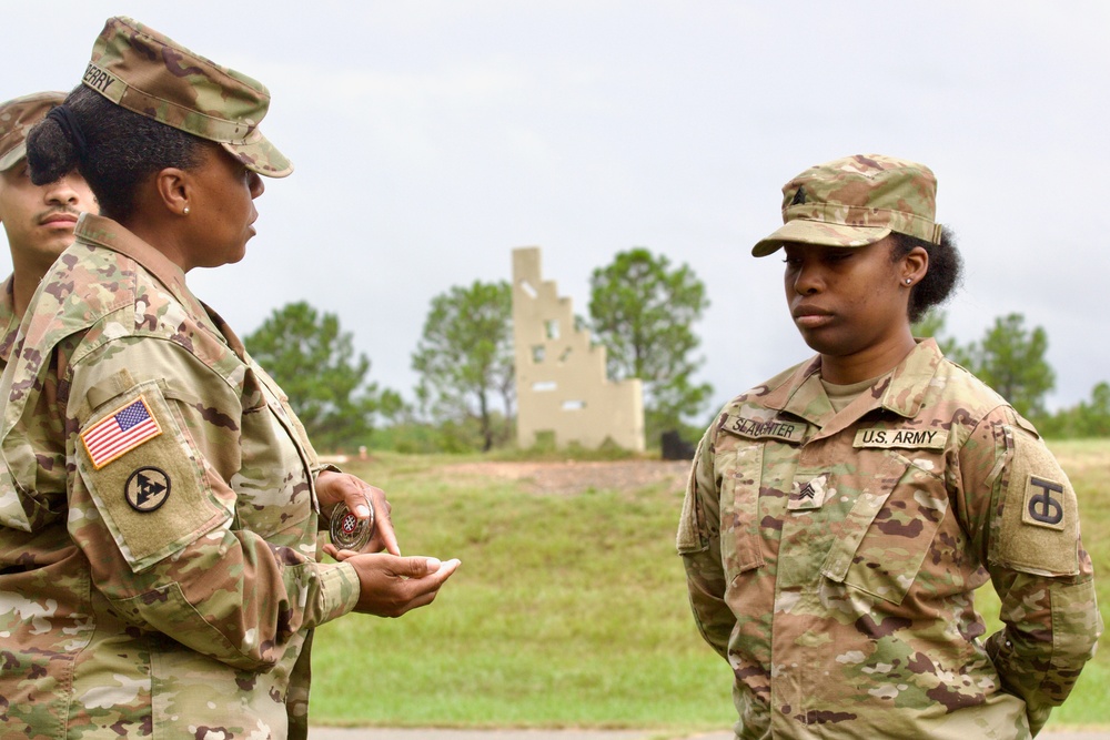 Brig. Gen. Seaberry visits soldiers