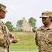 Brig. Gen. Seaberry visits soldiers