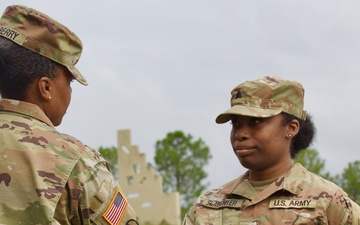 Brig. Gen. Seaberry visits soldiers
