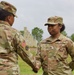 Brig. Gen. Seaberry visits soldiers