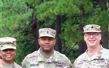 Brig. Gen. Seaberry visits soldiers