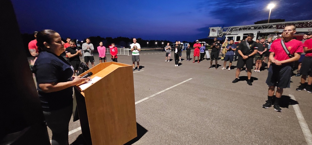 Fort McCoy remembers Patriot Day 2024 with 9/11 Memorial Run, Stair Climb event