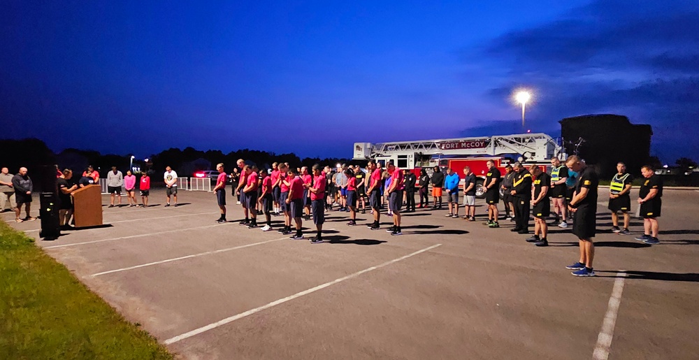 Fort McCoy remembers Patriot Day 2024 with 9/11 Memorial Run, Stair Climb event