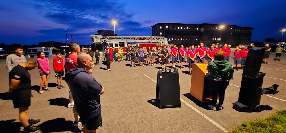 Fort McCoy remembers Patriot Day 2024 with 9/11 Memorial Run, Stair Climb event