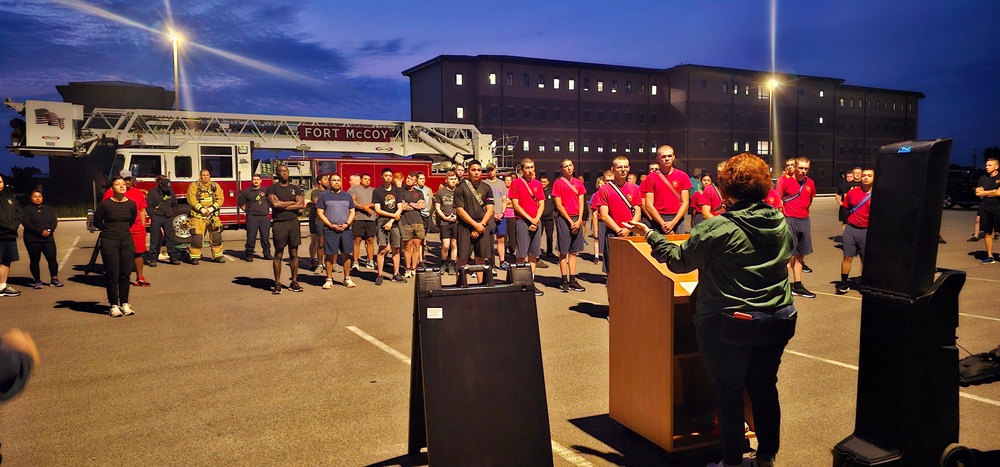 Fort McCoy remembers Patriot Day 2024 with 9/11 Memorial Run, Stair Climb event