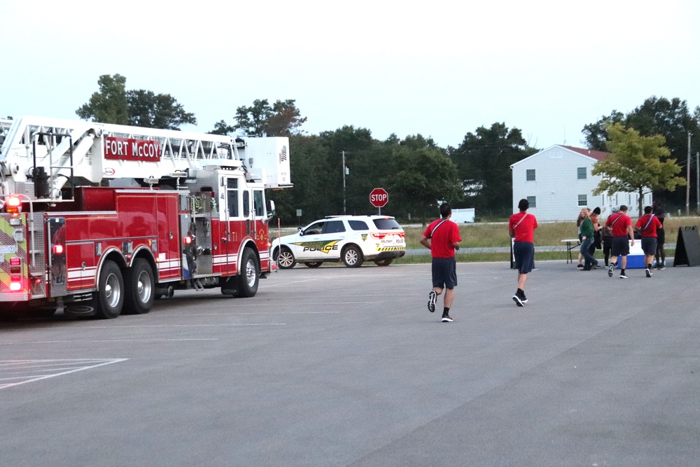 Fort McCoy remembers Patriot Day 2024 with 9/11 Memorial Run, Stair Climb event