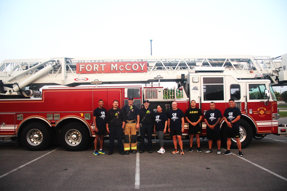 Fort McCoy remembers Patriot Day 2024 with 9/11 Memorial Run, Stair Climb event