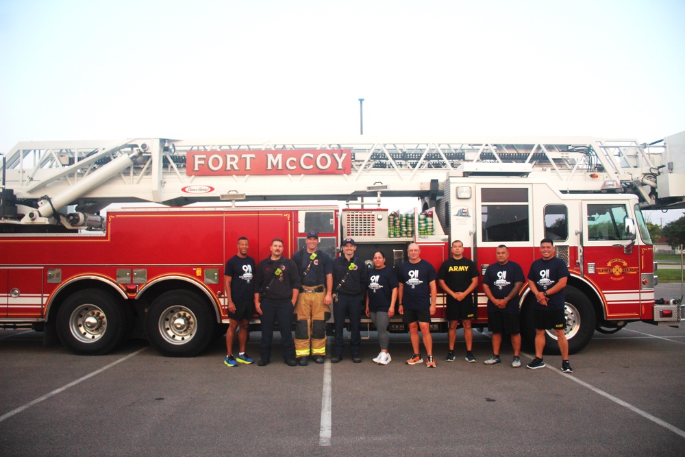 Fort McCoy remembers Patriot Day 2024 with 9/11 Memorial Run, Stair Climb event