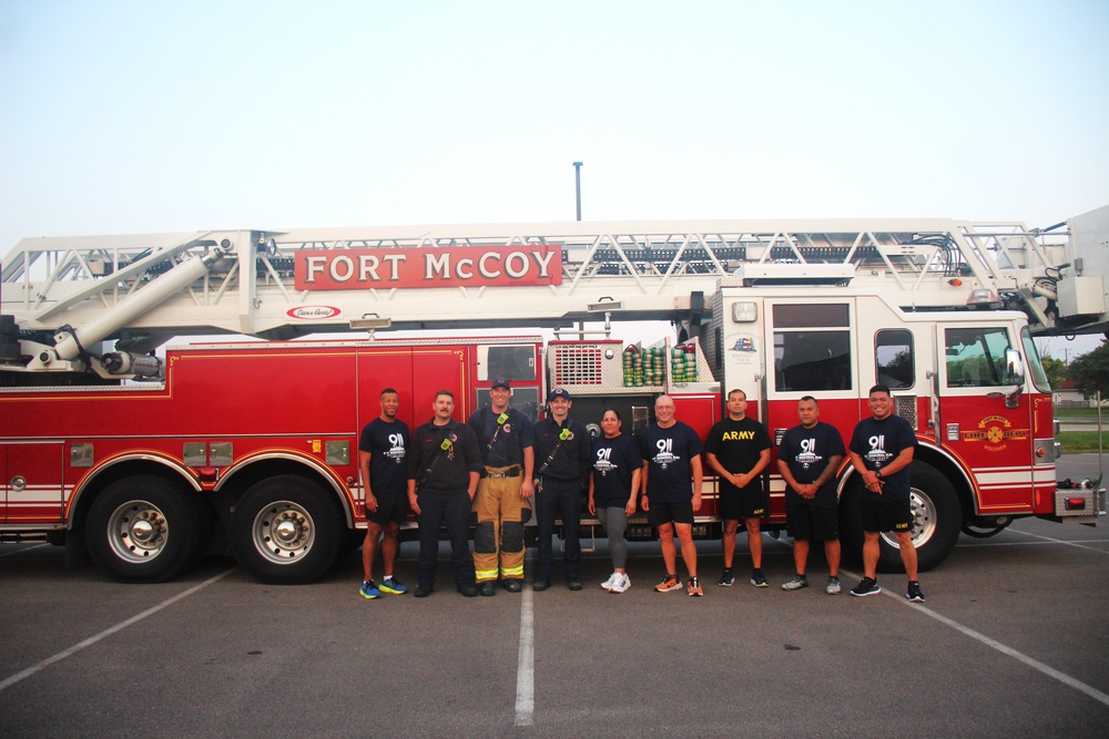 Fort McCoy remembers Patriot Day 2024 with 9/11 Memorial Run, Stair Climb event