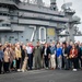 Members of APEX Senior Executive Orientation Program tour USS Carl Vinson