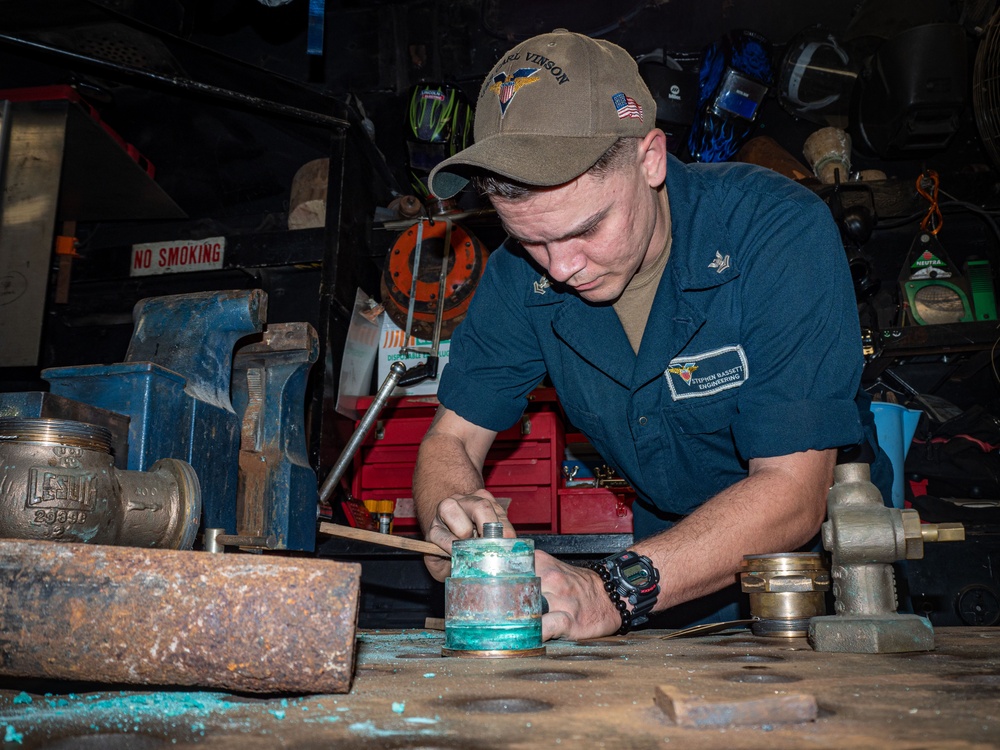 Daily Operations aboard USS Carl Vinson