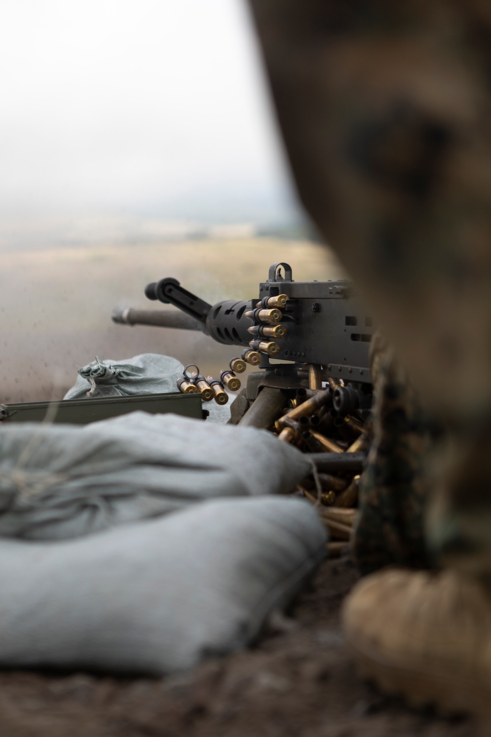 Marines conduct machine gun range at Camp Fuji in support of Exercise Outlaw Wrath 24