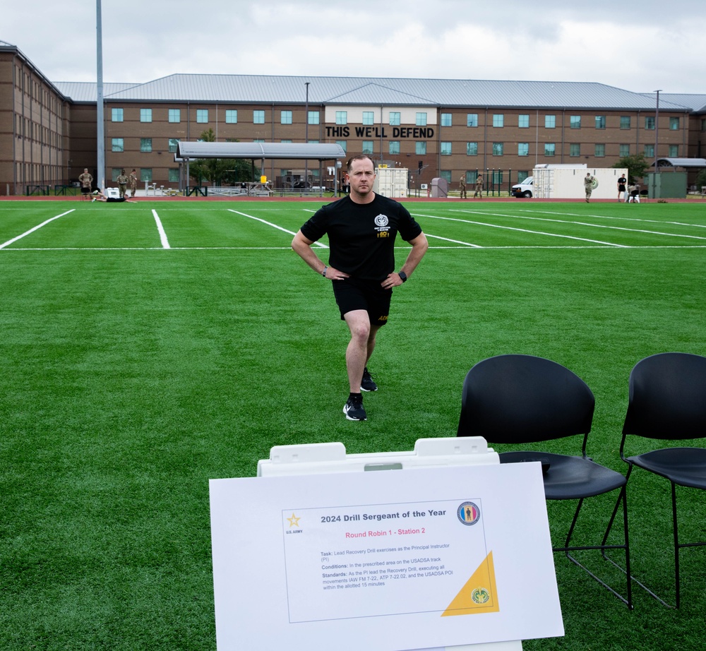 Drill Sergeant of the Year Competition Round Robin #1