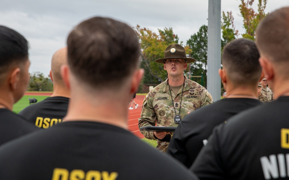 Drill Sergeant of the Year Competition Round Robin #1
