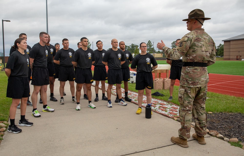 Drill Sergeant of the Year Competition Round Robin #1