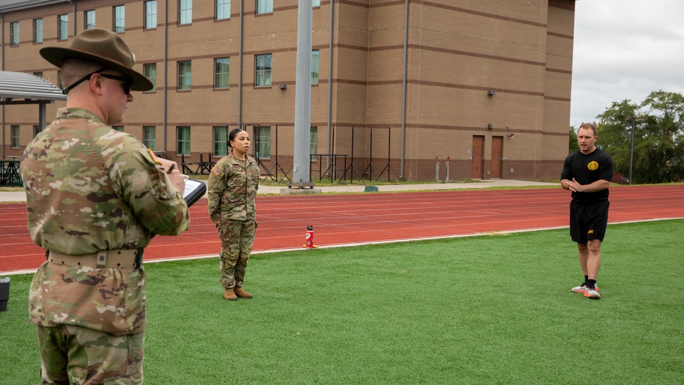 Drill Sergeant of the Year Competition Round Robin #1